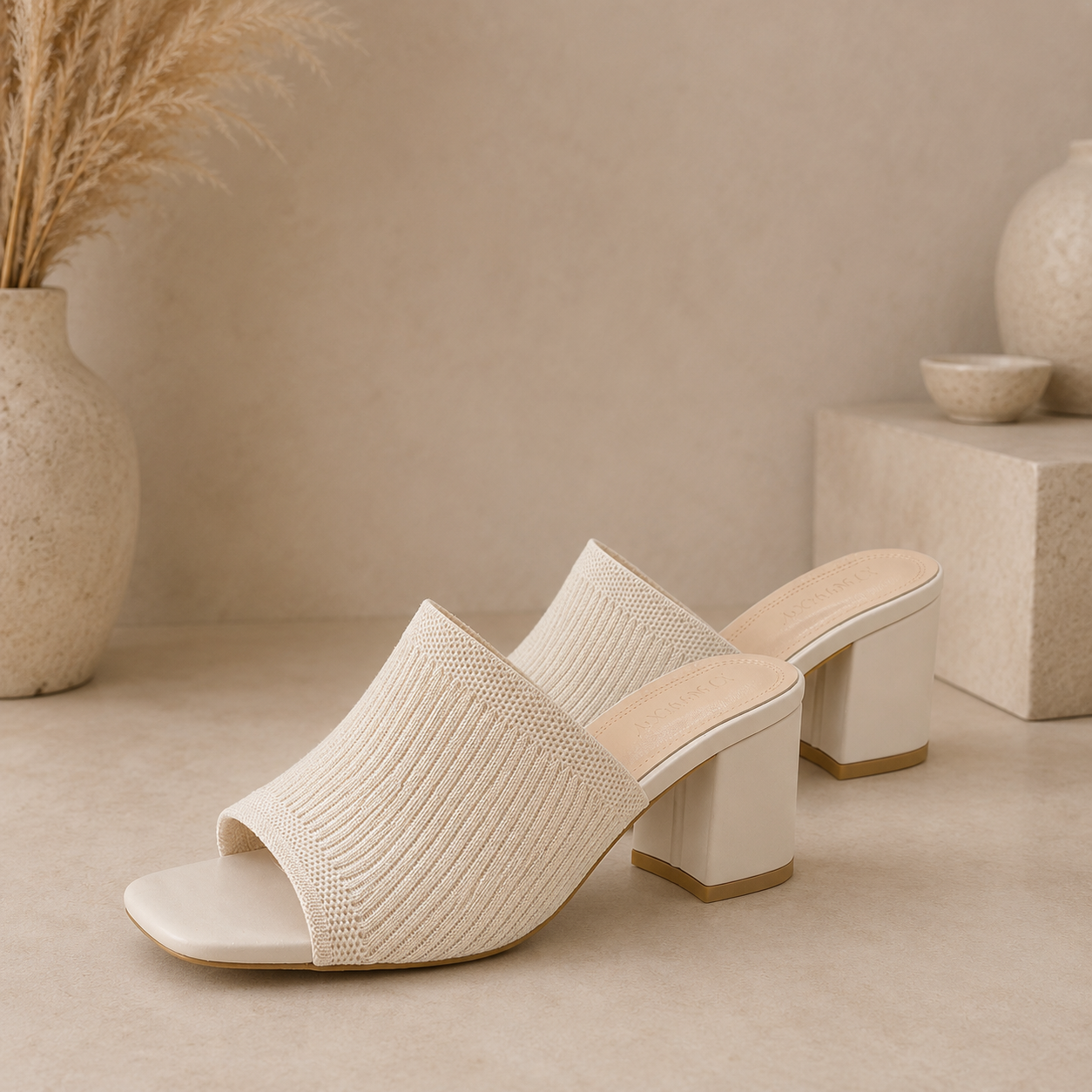 Isabelle™ | Elegant Comfort Knit Heel