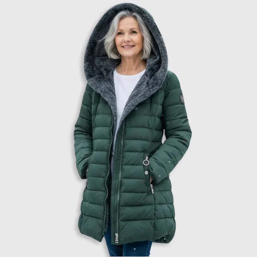 Eleanor™ | Cosy Hooded Winter Coat
