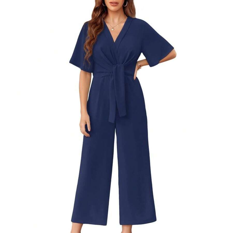 Charlotte | Elegant Wrap Jumpsuit