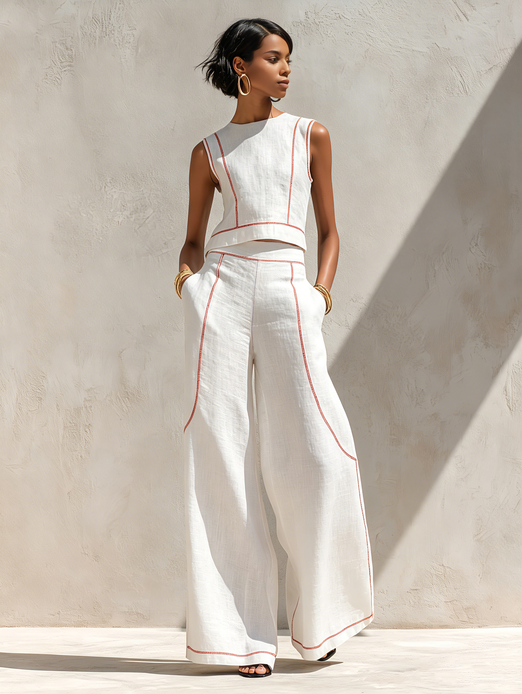 Juliette | Luxe Linen Two-Piece Set