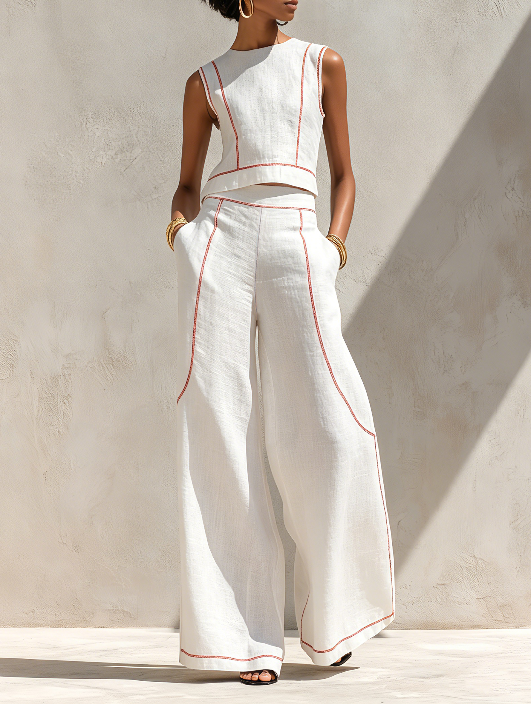 Juliette | Luxe Linen Two-Piece Set