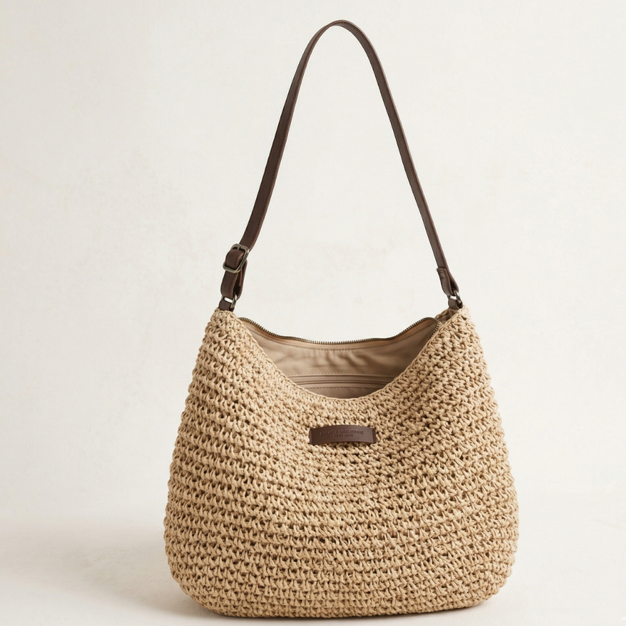 Sophie™ | Coastal Woven Shoulder Bag