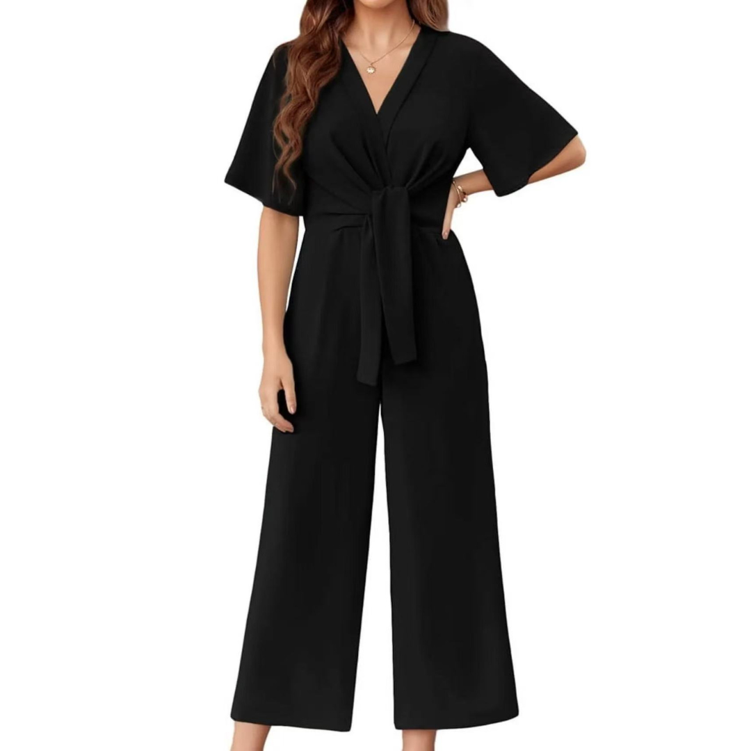 Charlotte | Elegant Wrap Jumpsuit