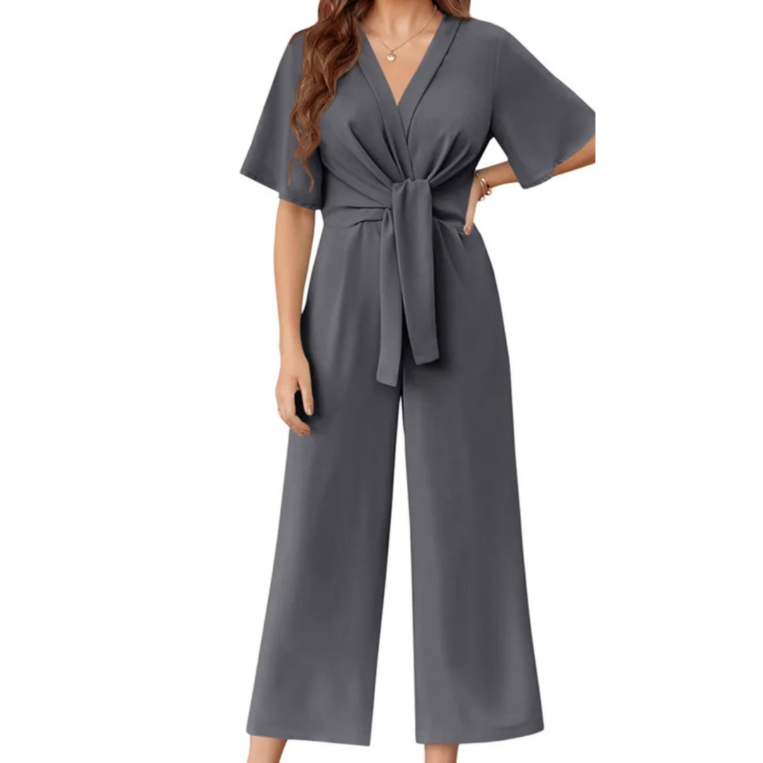 Charlotte | Elegant Wrap Jumpsuit