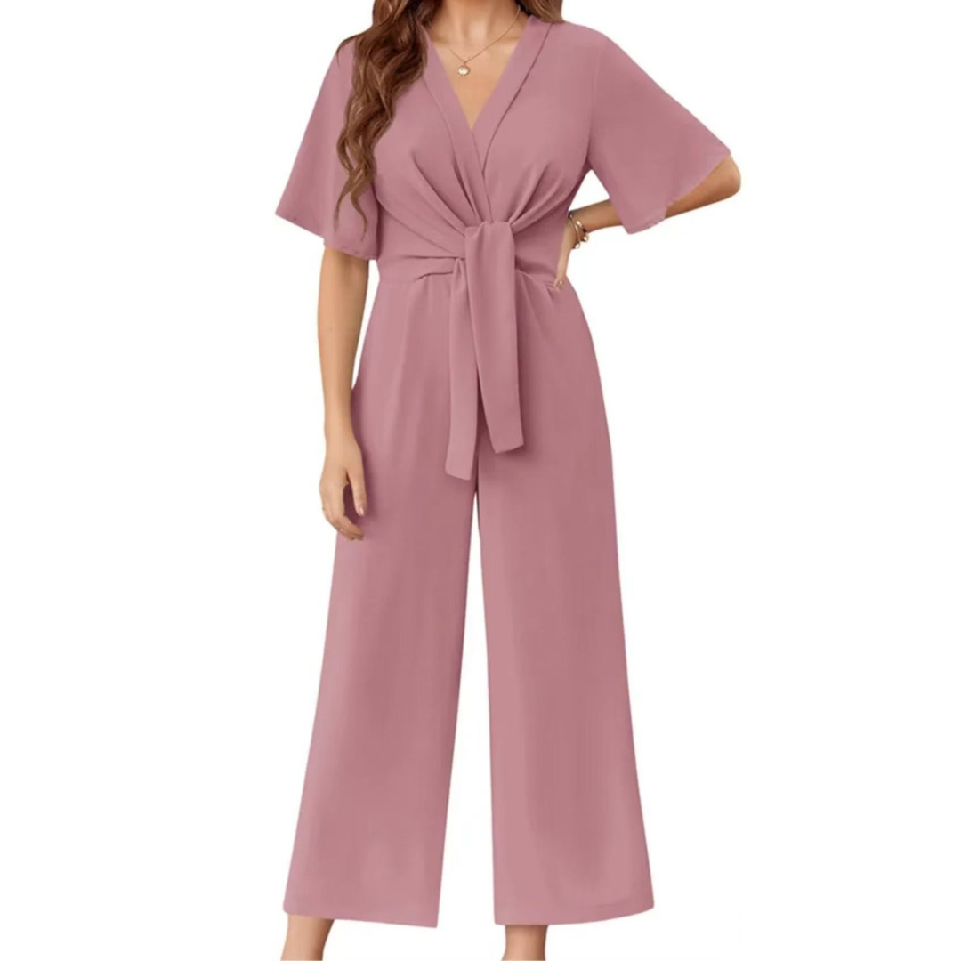 Charlotte | Elegant Wrap Jumpsuit