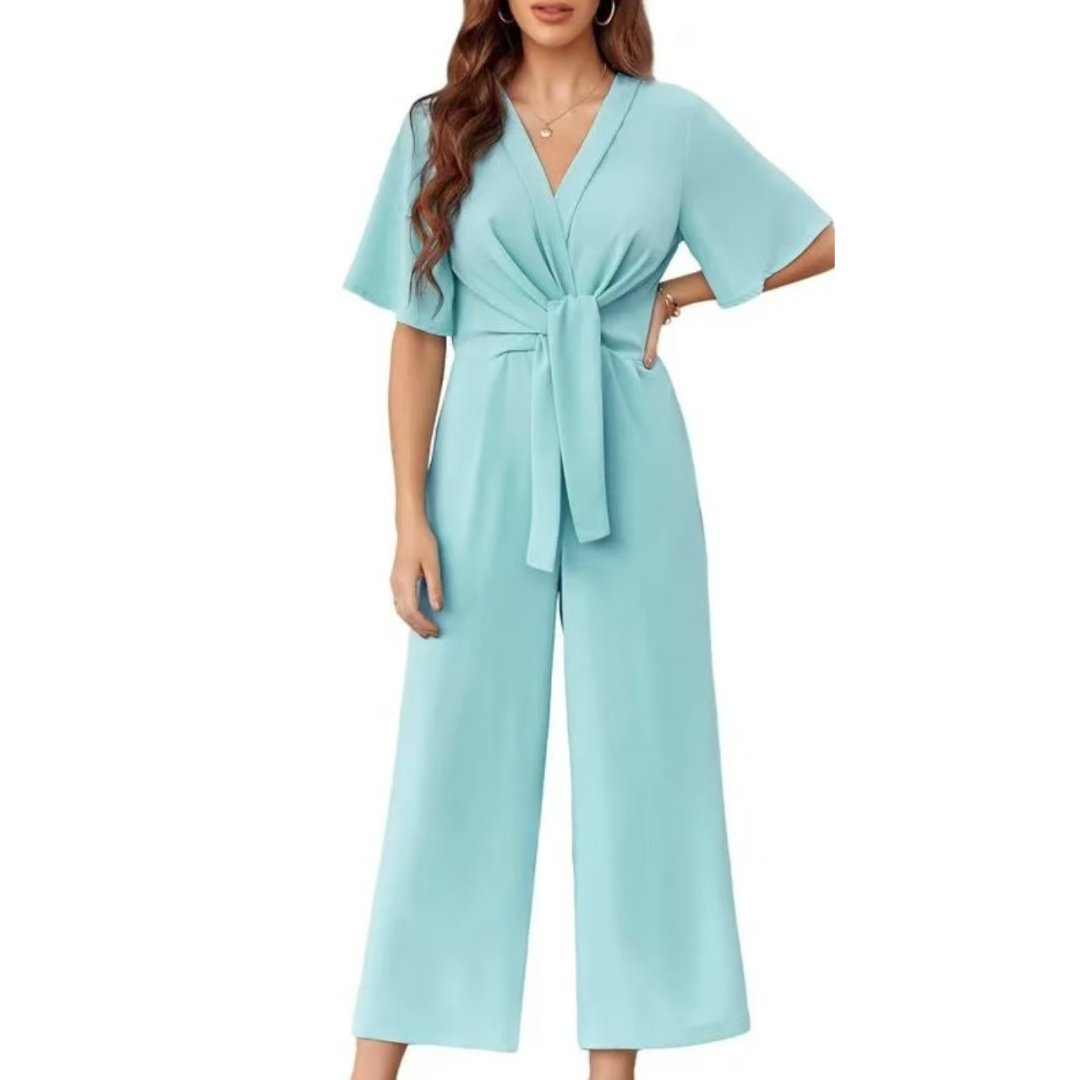 Charlotte | Elegant Wrap Jumpsuit