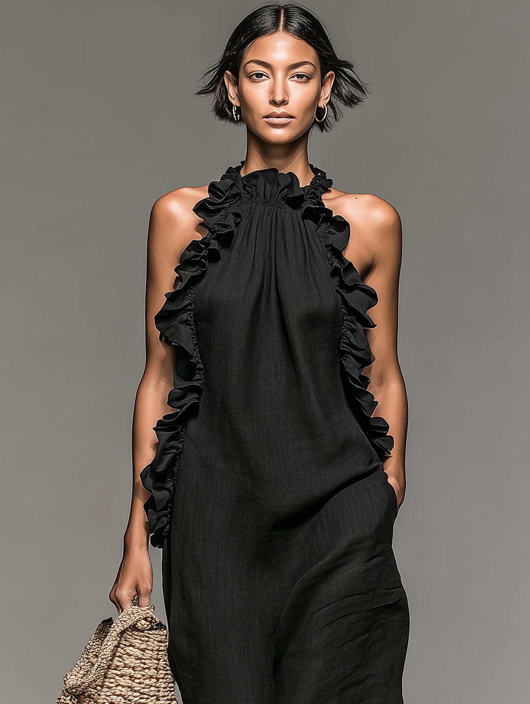 Céleste™ | Graceful Ruffle Maxi Dress