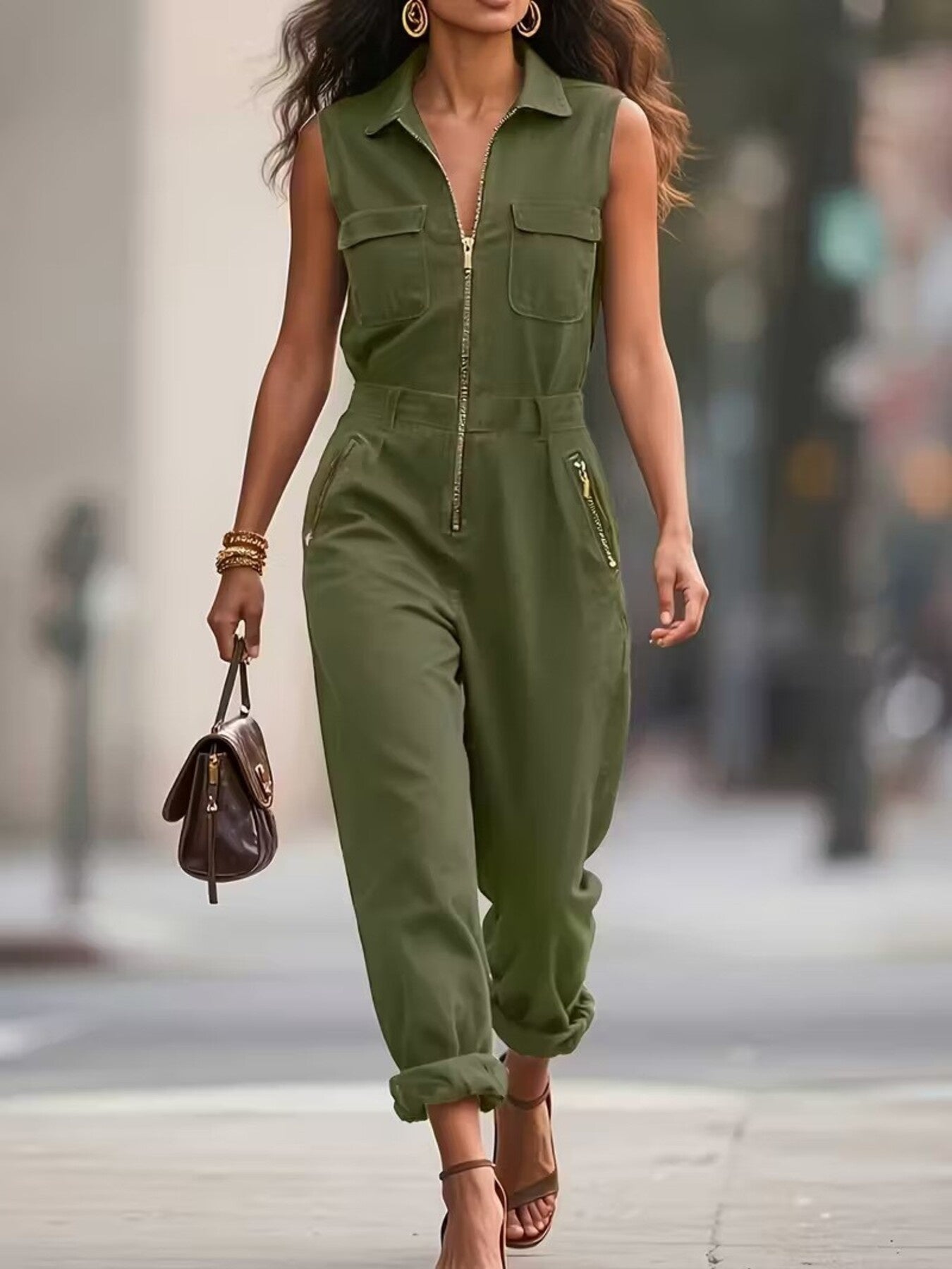 Sophie™ | Effortless Utility Jumpsuit