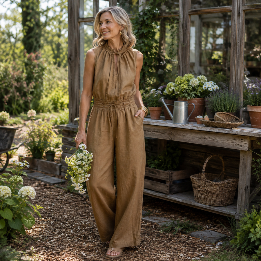 Charlotte™ | Effortless Linen Jumpsuit