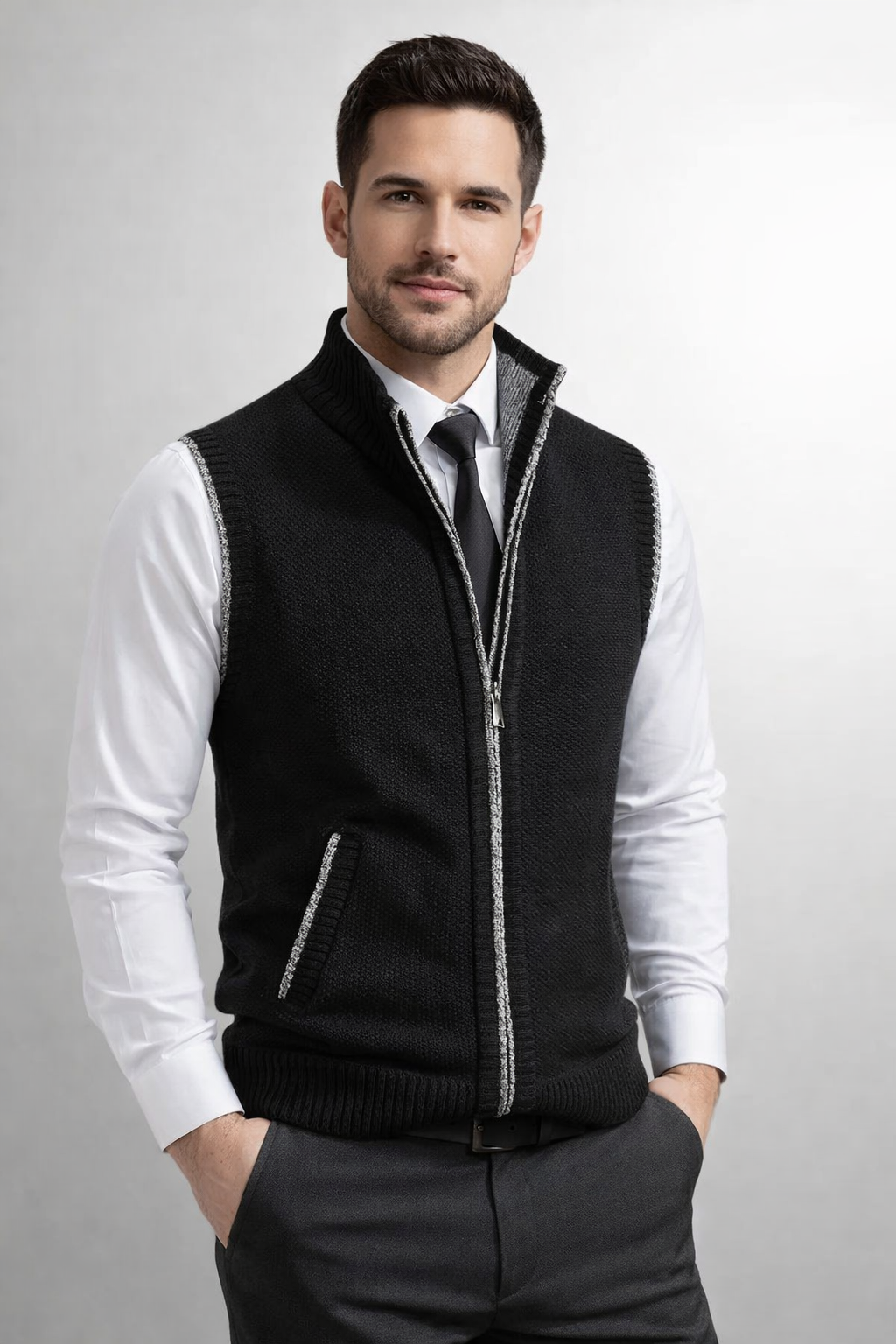 Liam - Brooklyn Knit Vest