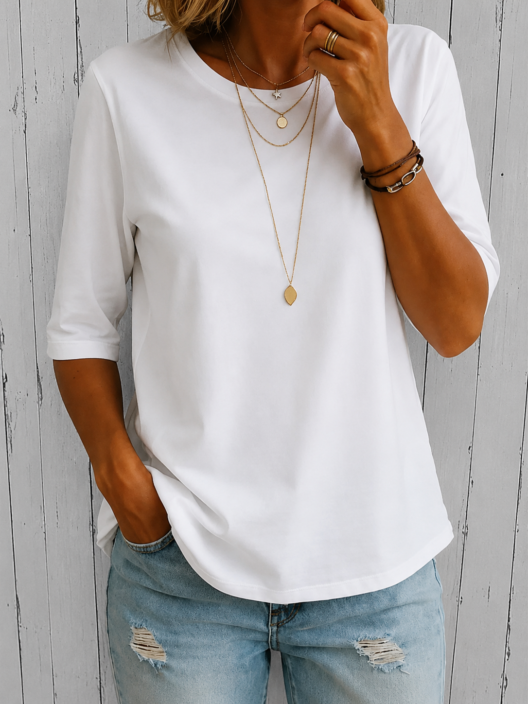 Emily™ | Everyday Comfort Essential Top (Restocked)