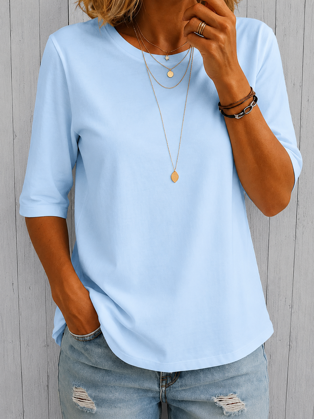 Emily™ | Everyday Comfort Essential Top (Restocked)