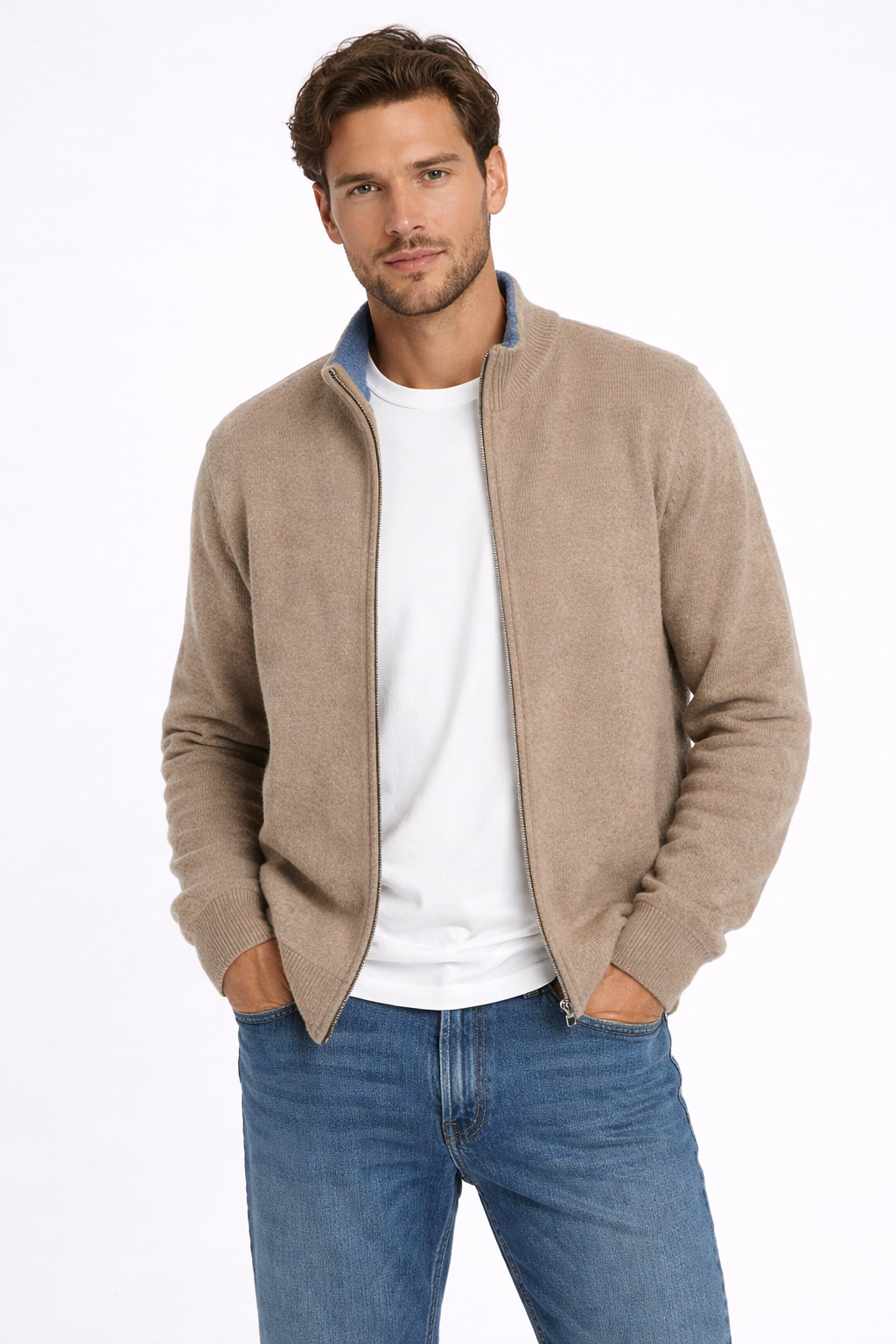 Leon | Signature Zip-Up Knit Vest