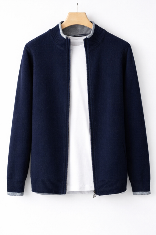 Leon | Signature Zip-Up Knit Vest