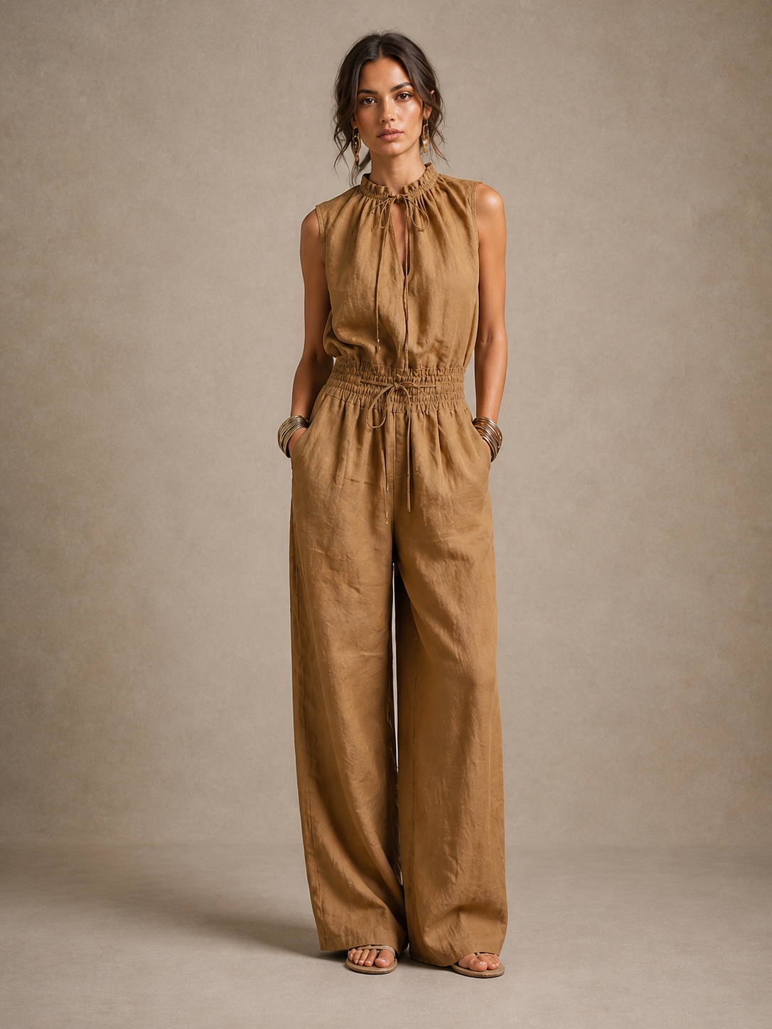 Charlotte™ | Effortless Linen Jumpsuit