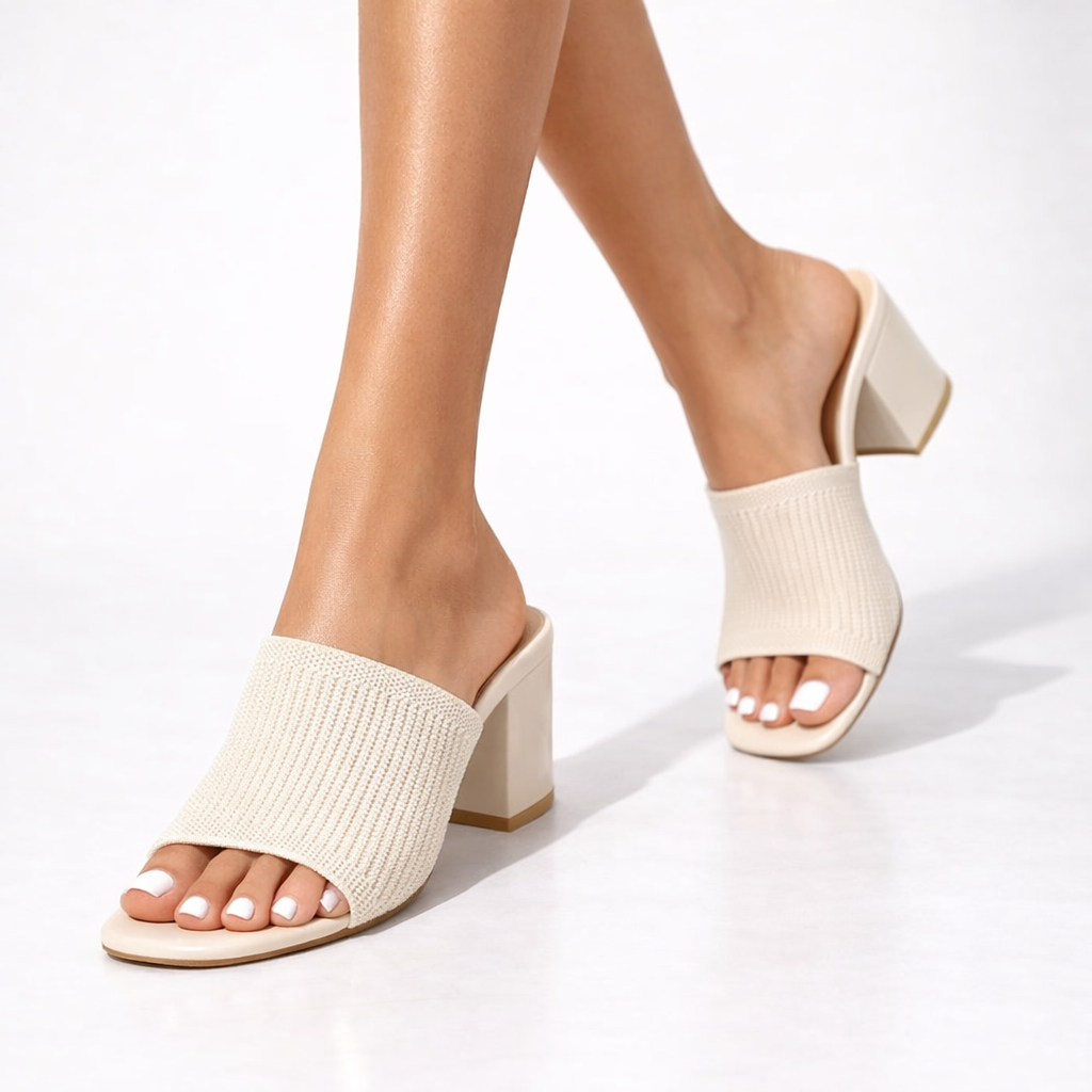 Isabelle™ | Elegant Comfort Knit Heel