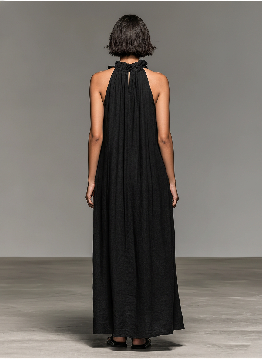 Céleste™ | Graceful Ruffle Maxi Dress