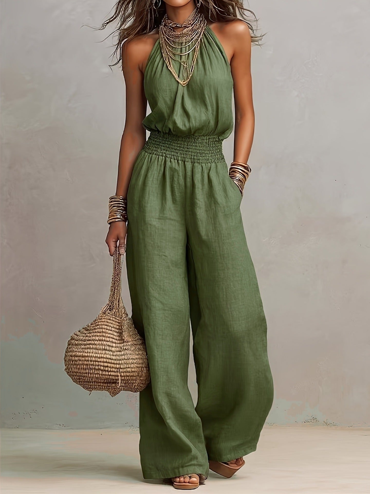 Charlotte™ | Effortless Linen Jumpsuit
