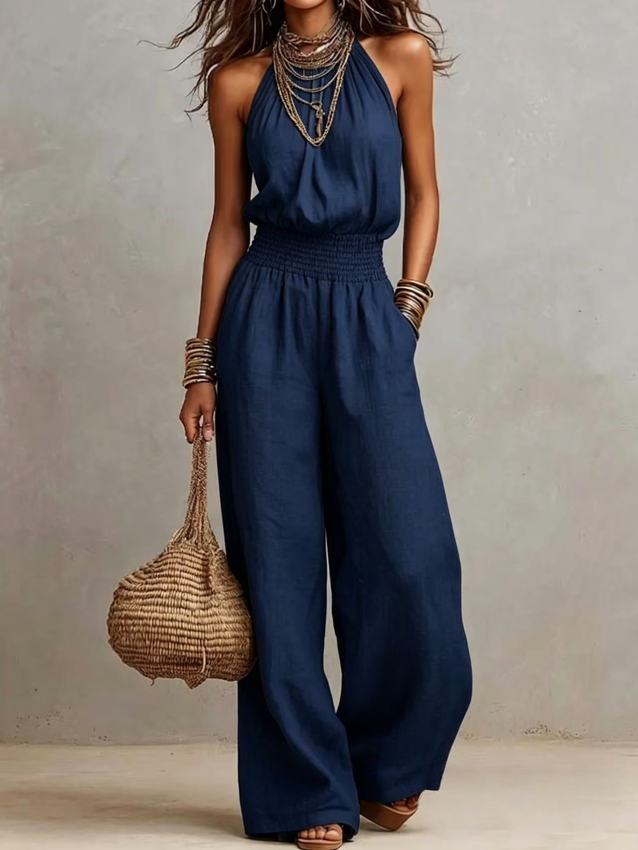 Charlotte™ | Effortless Linen Jumpsuit