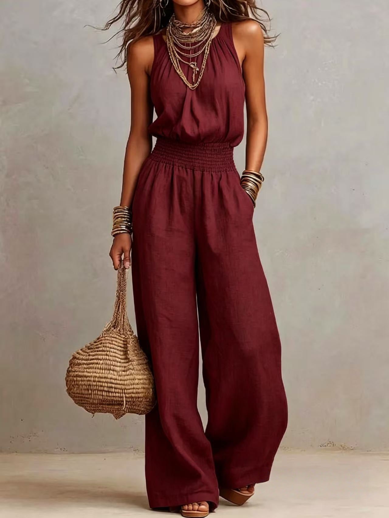 Charlotte™ | Effortless Linen Jumpsuit