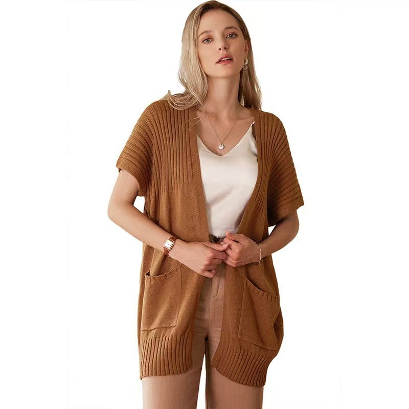 Charlotte | Cozy Knit Pocket Cardigan
