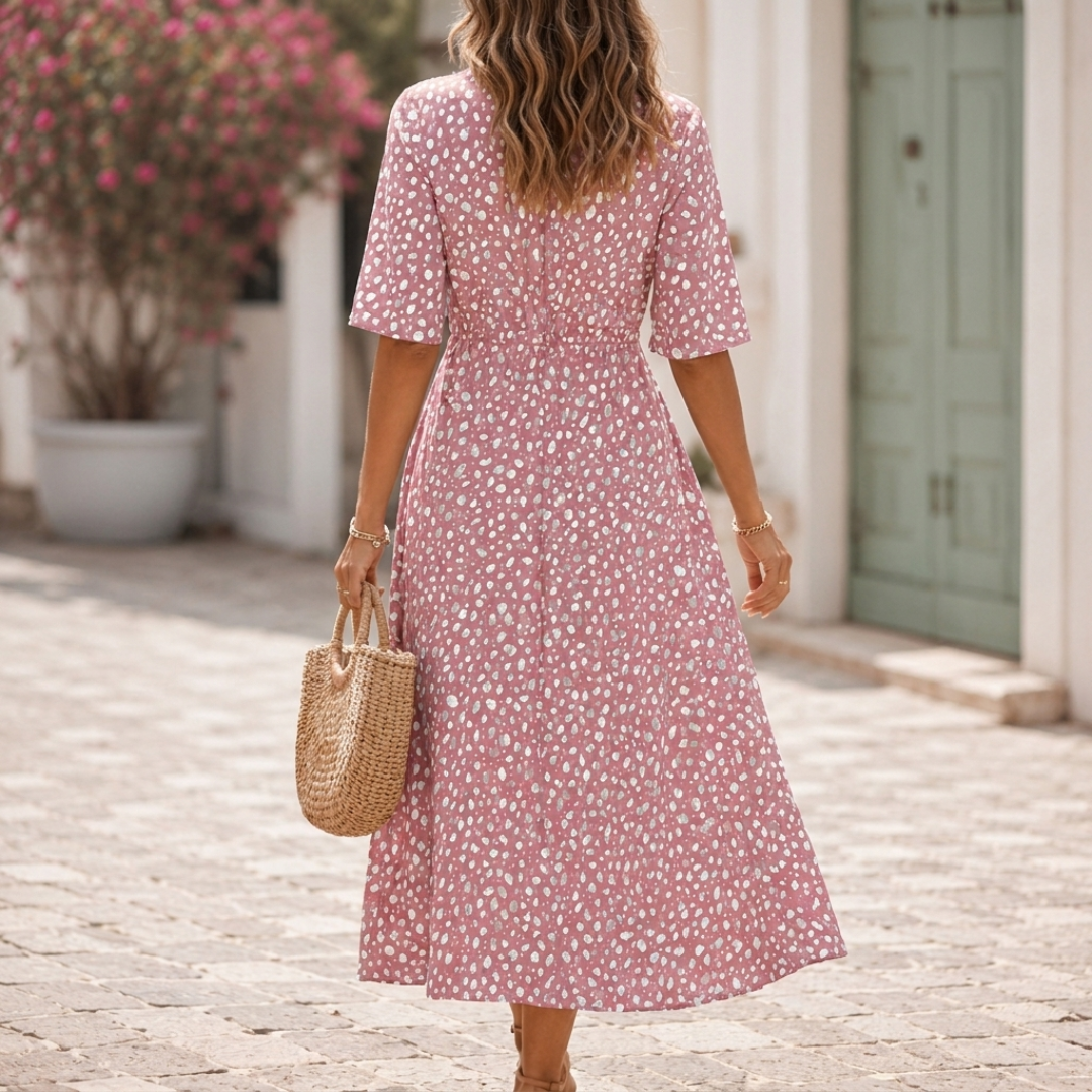 Sophie™ | Graceful Bloom Midi Dress