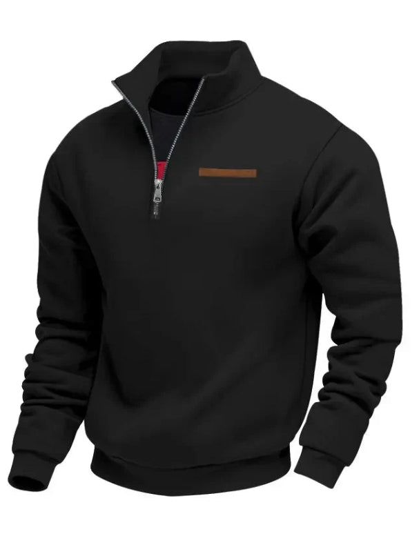 Timor | Clean Line Half-Zip Sweater