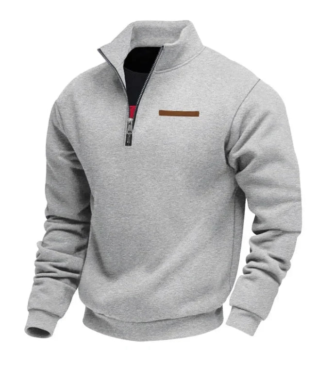 Timor | Clean Line Half-Zip Sweater