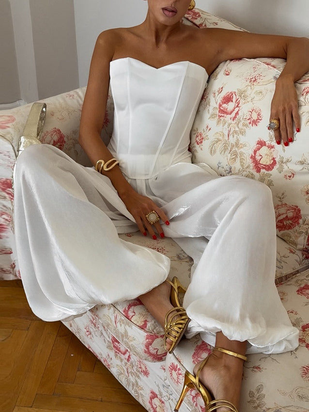 Lazy Comfortable Loose-fitting Lantern Pants