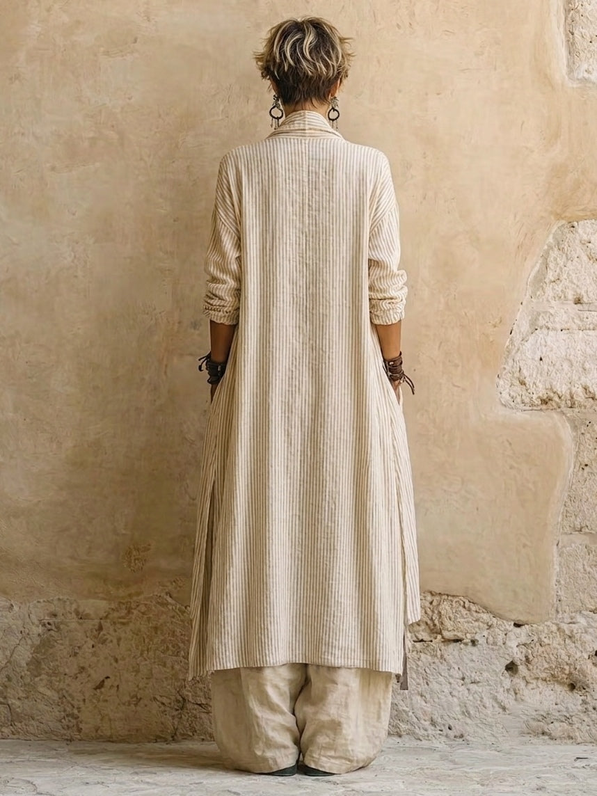 Bohemian Camisole Pants And Jacket Three-piece Set