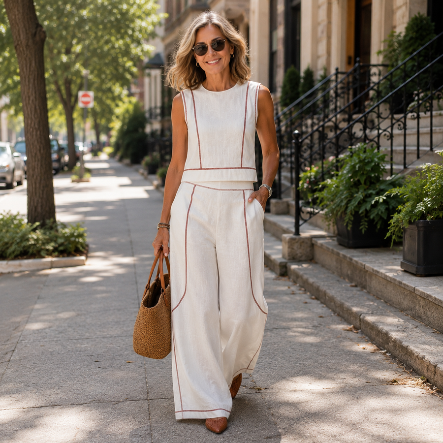 Juliette | Luxe Linen Two-Piece Set