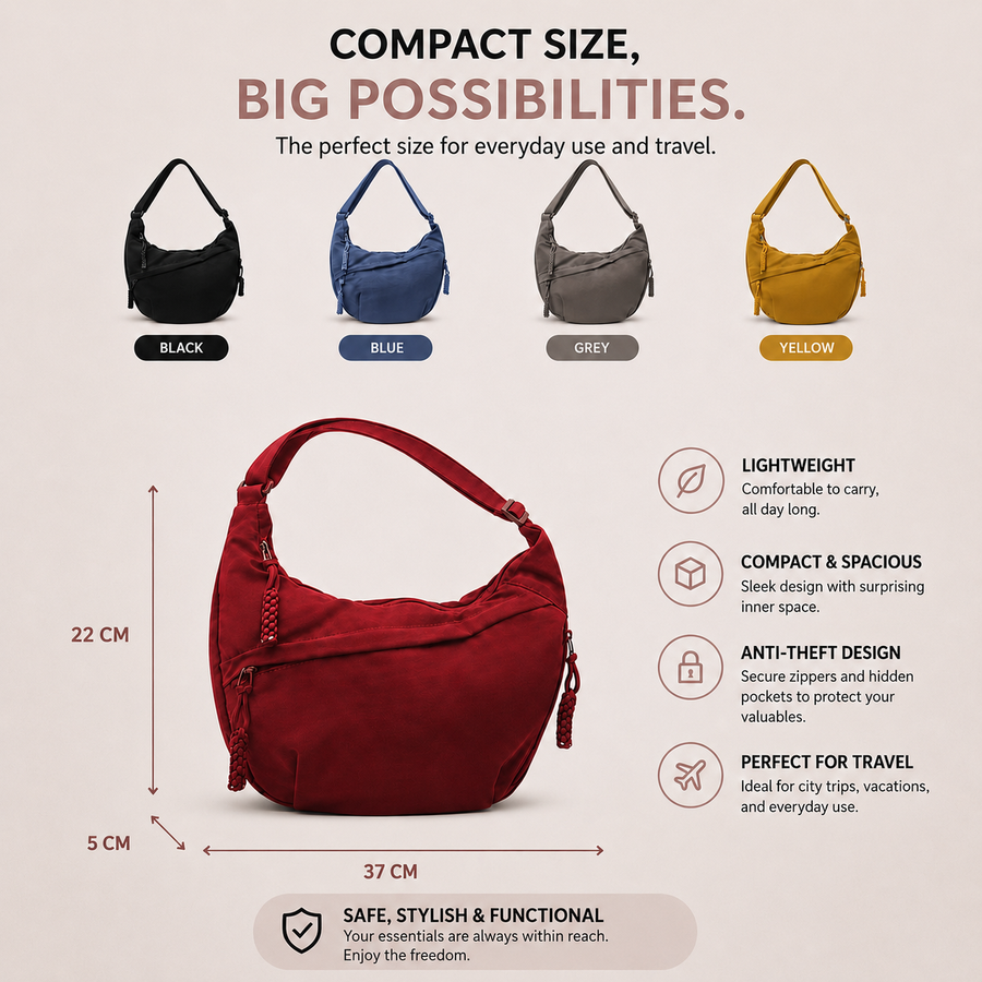 Élodie™ | Everyday Essential Crossbody Bag
