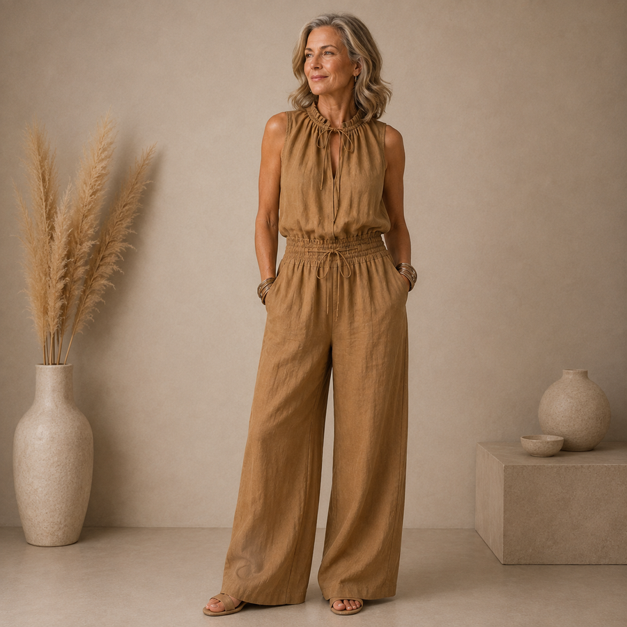 Charlotte™ | Effortless Linen Jumpsuit