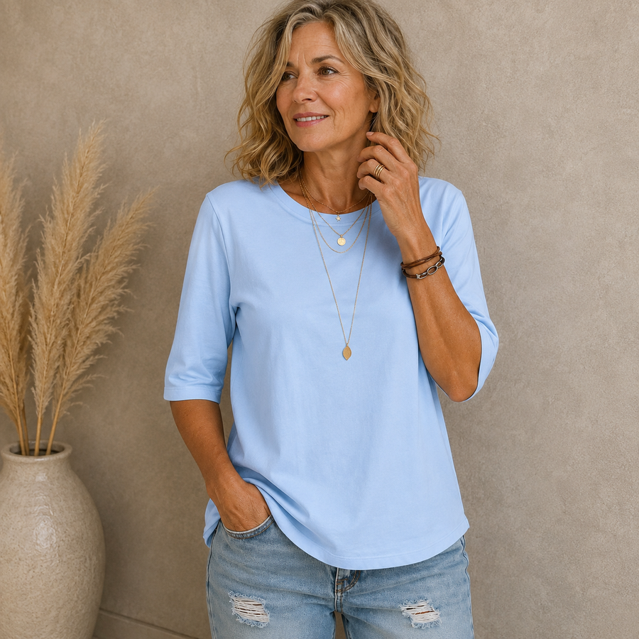 Emily™ | Everyday Comfort Essential Top (Restocked)