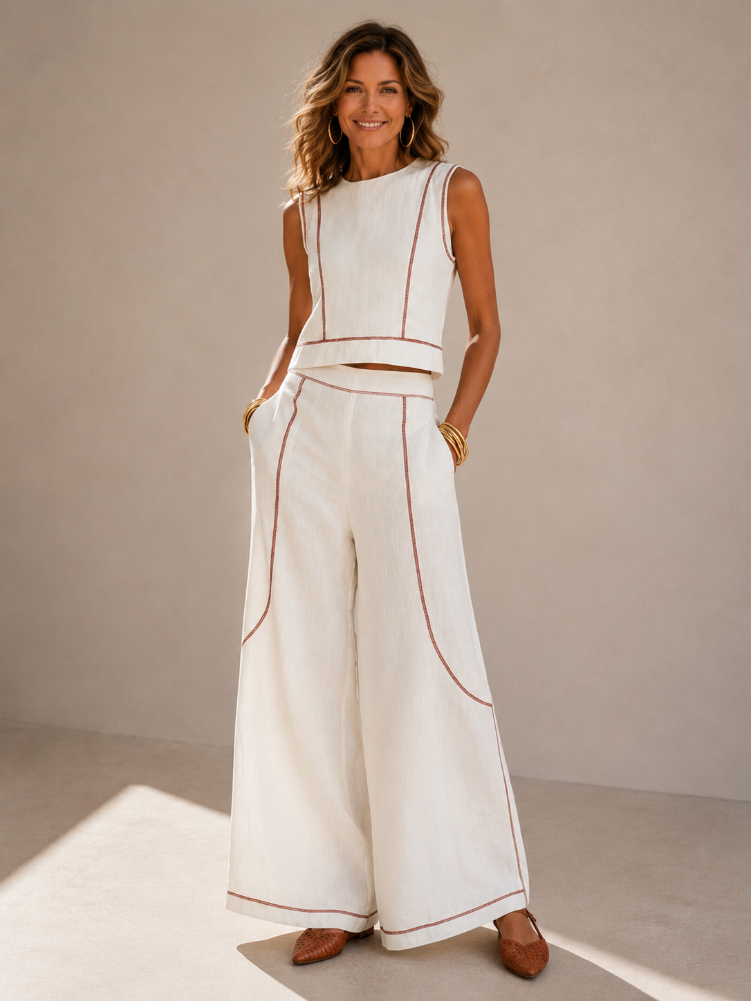 Juliette | Luxe Linen Two-Piece Set