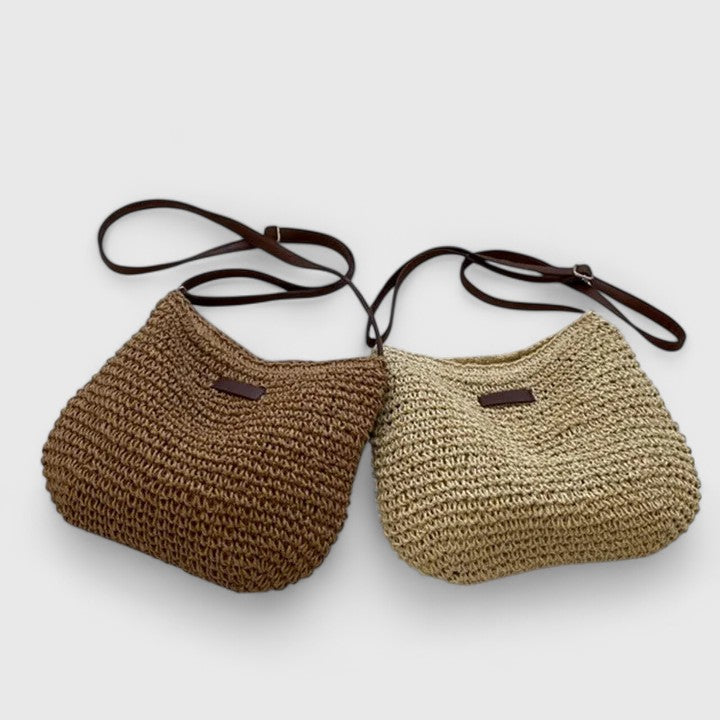 Sophie™ | Coastal Woven Shoulder Bag