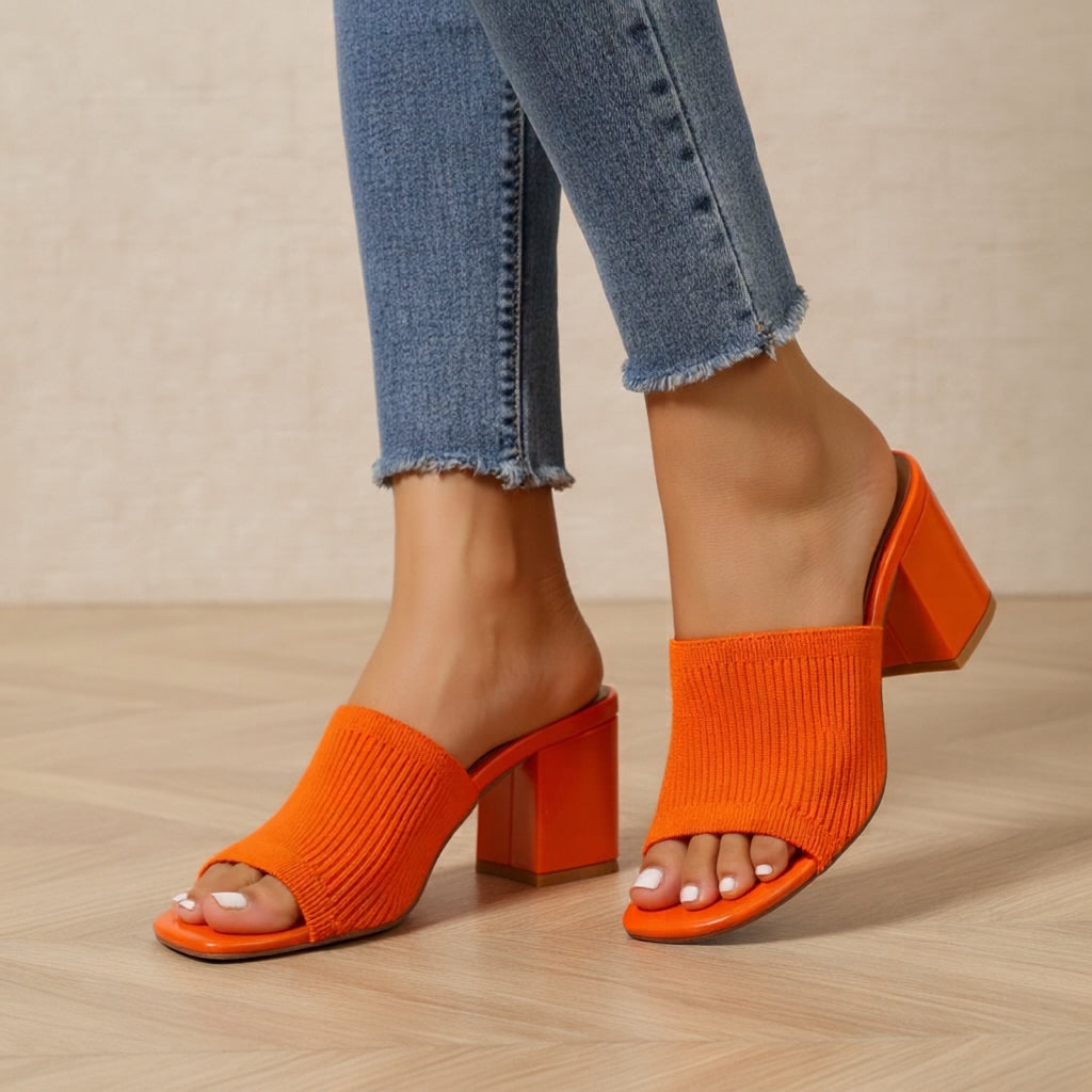 Isabelle™ | Elegant Comfort Knit Heel