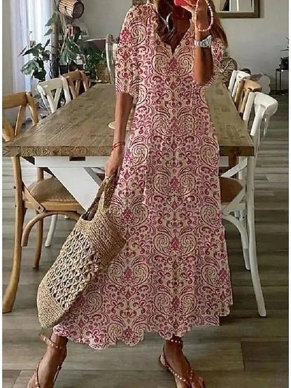 Isabelle | Graceful Coastal Maxi Dress