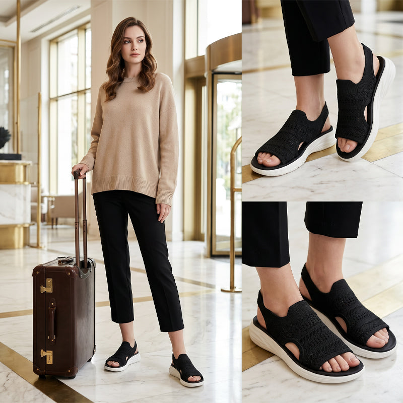 Claire™ | Cloud Comfort Knit Sandals