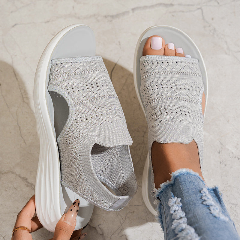 Claire™ | Cloud Comfort Knit Sandals