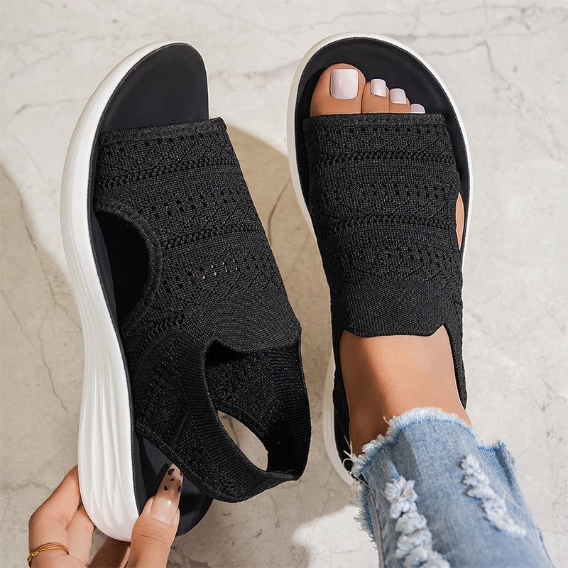 Claire™ | Cloud Comfort Knit Sandals