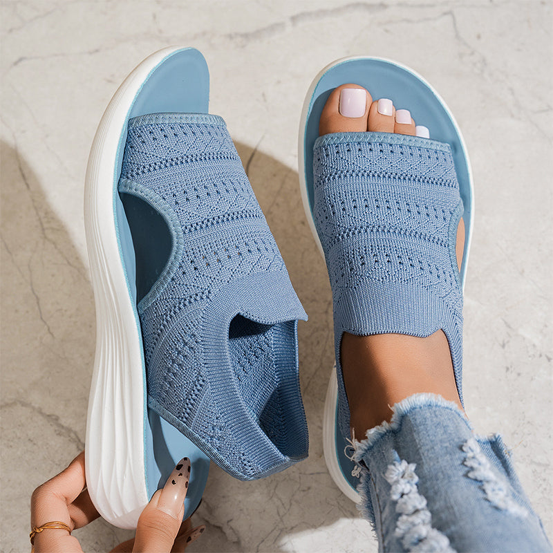 Claire™ | Cloud Comfort Knit Sandals