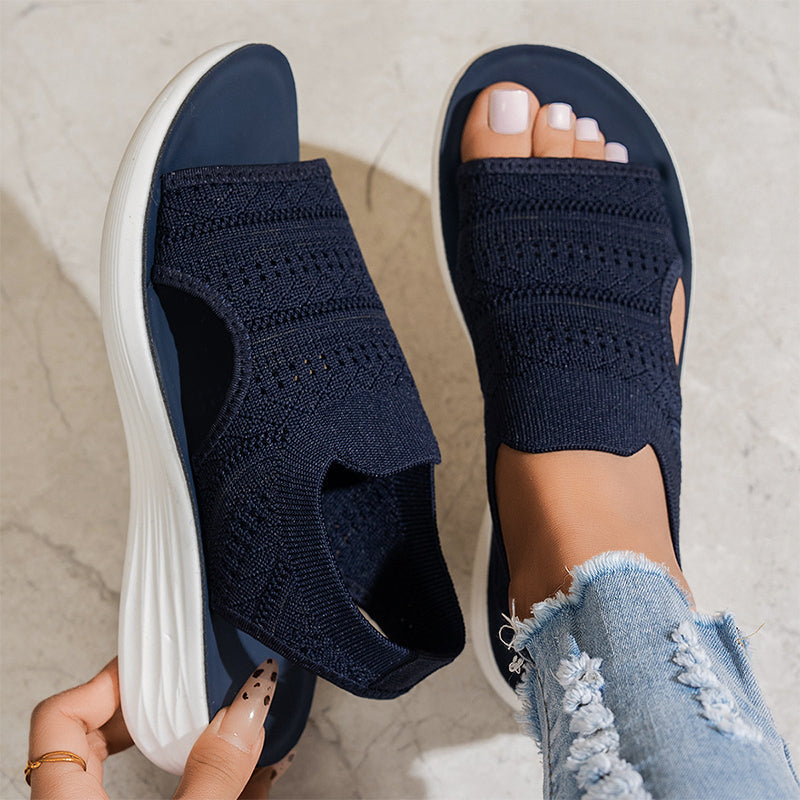 Claire™ | Cloud Comfort Knit Sandals