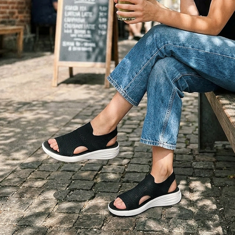 Claire™ | Cloud Comfort Knit Sandals