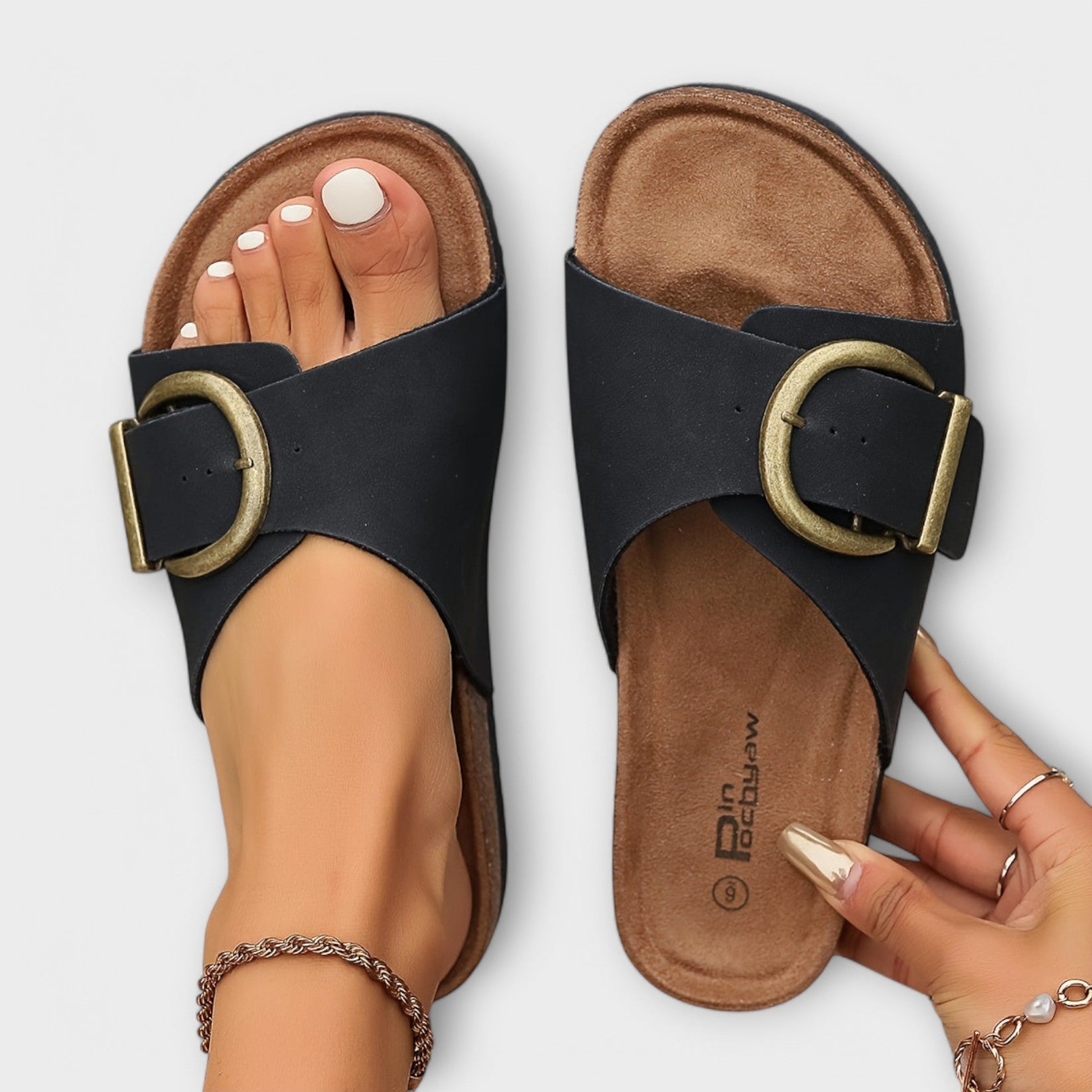 Sienna | Comfort Buckle Sandals